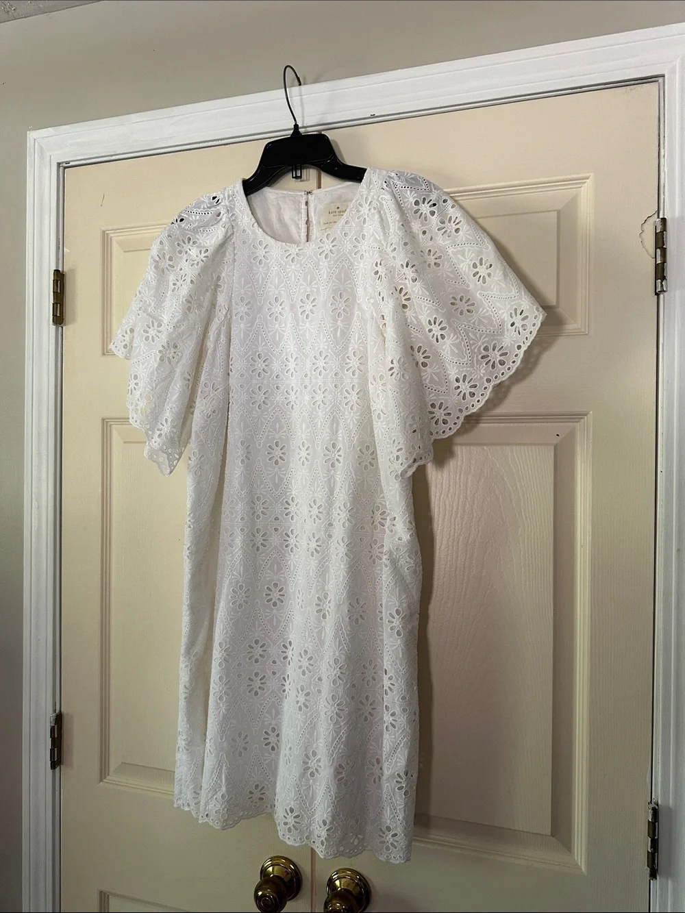 Kate spade white dress size large - Picture 2 of 16